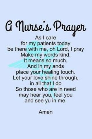 Cover of A Nurse's Prayer...