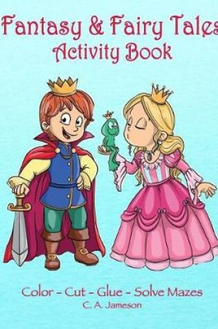 Cover of Fantasy & Fairy Tales Activity Book