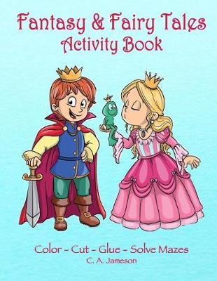 Book cover for Fantasy & Fairy Tales Activity Book