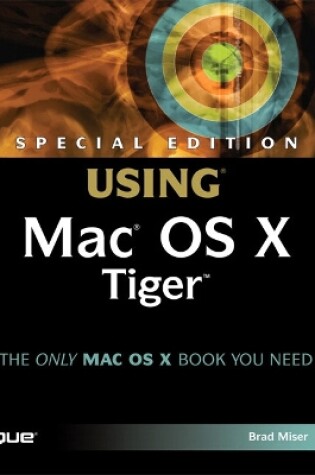 Cover of Special Edition Using Mac OS X Tiger