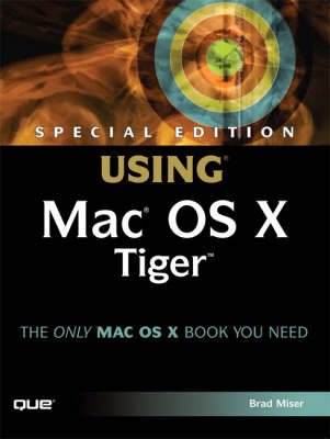 Book cover for Special Edition Using Mac OS X Tiger