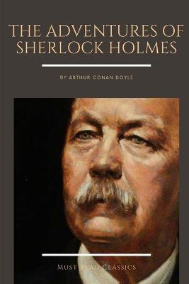 Book cover for The Adventures of Sherlock Holmes by Arthur Conan Doyle
