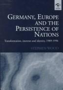 Book cover for Germany, Europe and the Persistence of Nations