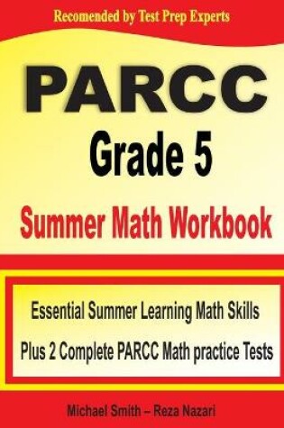 Cover of PARCC Grade 5 Summer Math Workbook