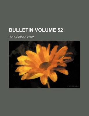 Book cover for Bulletin Volume 52