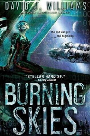 Cover of The Burning Skies