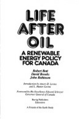 Cover of Life After Oil