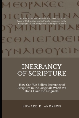 Book cover for Inerrancy of Scripture