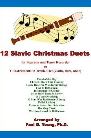 Cover of 12 Slavic Christmas Duets