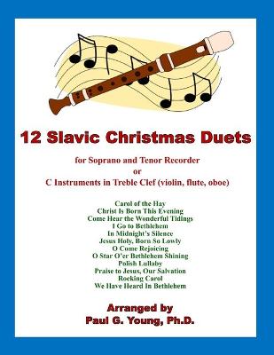 Book cover for 12 Slavic Christmas Duets