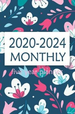 Cover of 5-Year Calendar Planner, 2020-2024 monthly