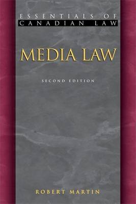 Cover of Media Law. Essentials of Canadian Law