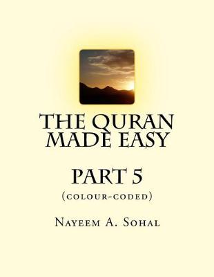 Book cover for The Quran Made Easy (colour-coded) - Part 5