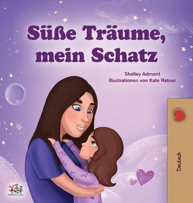 Book cover for Sweet Dreams, My Love (German Children's Book)
