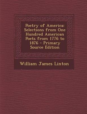 Book cover for Poetry of America