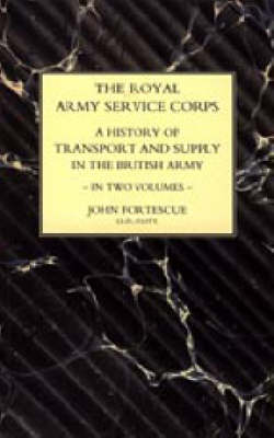 Book cover for Royal Army Service Corps