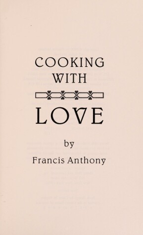 Book cover for Cooking with Love