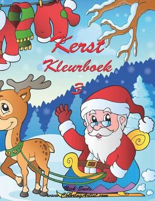 Book cover for Kerst Kleurboek 3