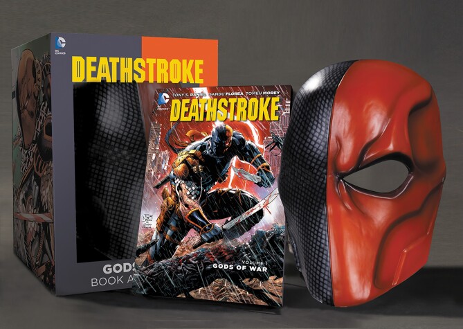 Book cover for Deathstroke Vol. 1 Book & Mask Set