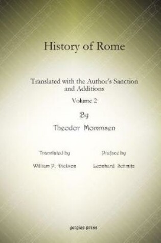 Cover of History of Rome (vol 2)