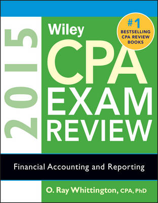 Book cover for Wiley CPA Exam Review 2015 Study Guide: Financial Accounting and Reporting (Yaeger Custom)