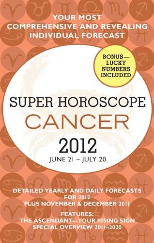Book cover for Super Horoscope Cancer