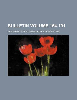 Book cover for Bulletin Volume 164-191