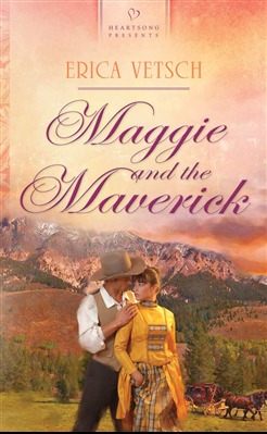 Book cover for Maggie and the Maverick