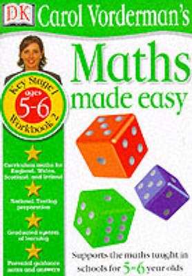 Book cover for Maths Made Easy:  Age 5-6 Book 2