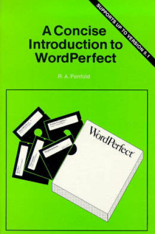 Cover of A Concise Introduction to WordPerfect