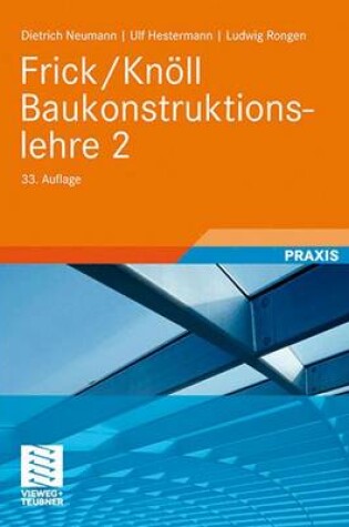 Cover of Frick/Kn LL Baukonstruktionslehre 2