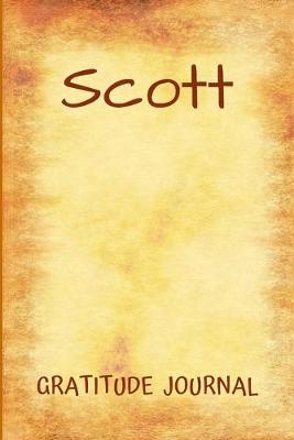 Book cover for Scott Gratitude Journal