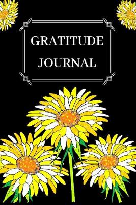 Book cover for Cute Yellow & White Daisies Flower Garden Lover's Pretty Journal for Daily Thoughts Notebook Cute Diary for Women & Girls