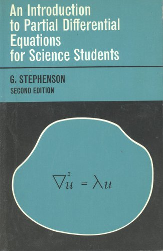 Book cover for Introduction to Partial Differential Equations for Science Students