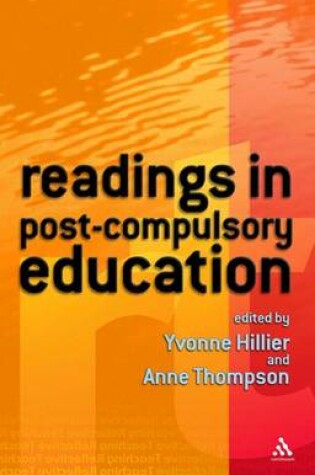 Cover of Readings in Post-Compulsory Education