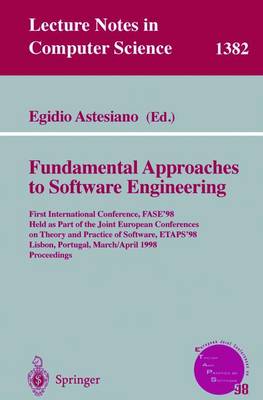 Cover of Fundamental Approaches to Software Engineering