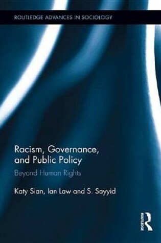 Cover of Racism, Governance, and Public Policy