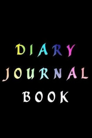 Cover of Diary Journal Book