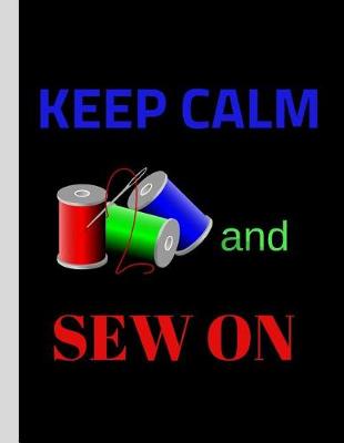 Book cover for Keep Calm and Sew on