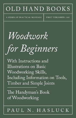 Book cover for Woodwork for Beginners