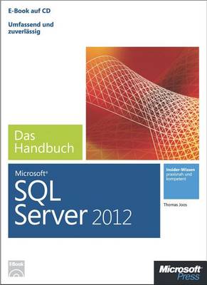 Book cover for Microsoft SQL Server 2012 - Das Handbuch