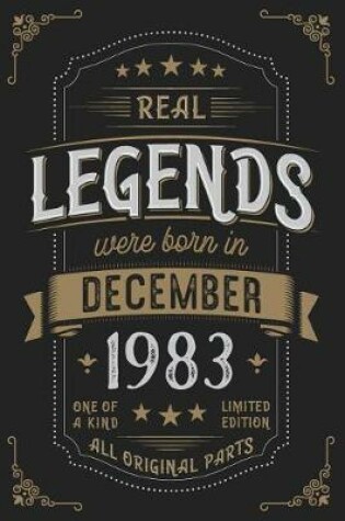 Cover of Real Legends were born in December 1983