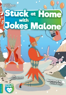 Book cover for Stuck at Home with Jokes Malone