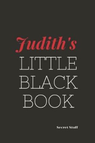 Cover of Judith's Little Black Book.