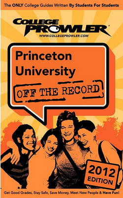 Book cover for Princeton University 2012