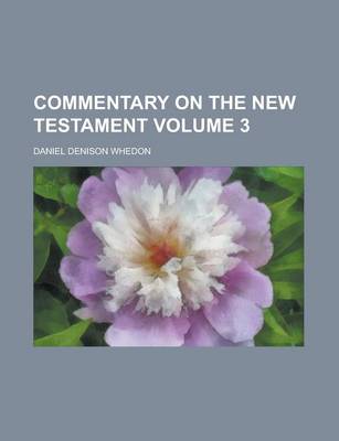 Book cover for Commentary on the New Testament Volume 3