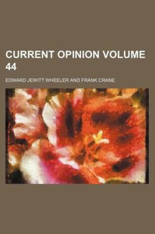 Cover of Current Opinion Volume 44