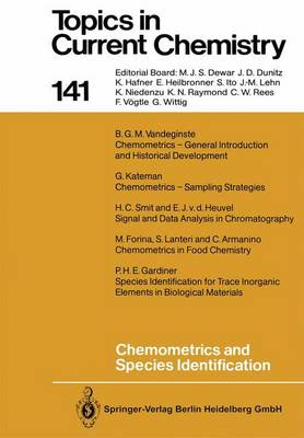 Book cover for Chemometrics and Species Identification