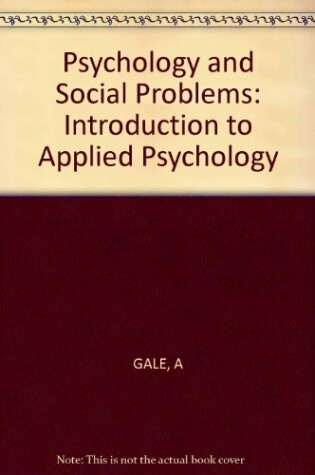 Cover of Psychology and Social Problems