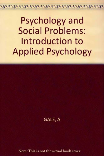 Book cover for Psychology and Social Problems